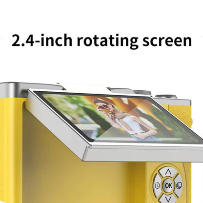 💥1080P HD 48MP Digital Point & Shoot Camera with 2.4 Inch HD Flip Screen💥