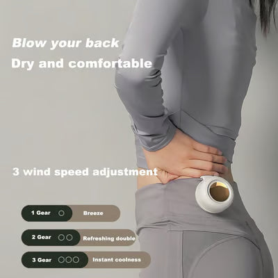 3 Speeds Portable Silent Mini Bladeless Electric Fan