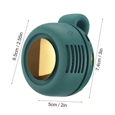3 Speeds Portable Silent Mini Bladeless Electric Fan