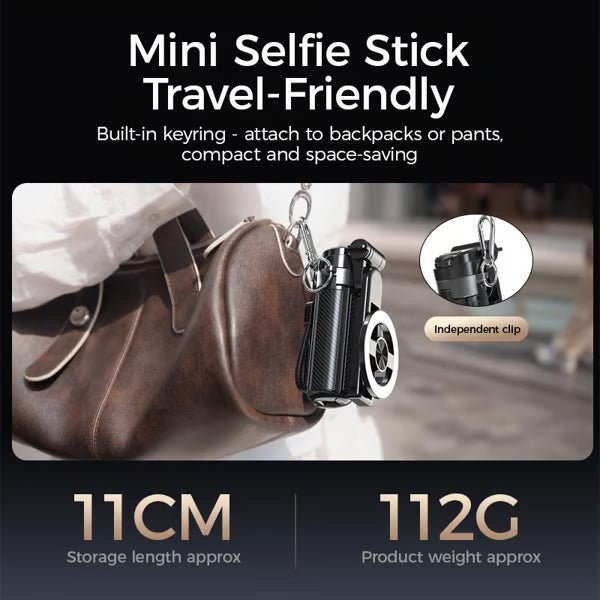 🔥 Limited stock! Summer Gifts Discount 49% OFF-🎁🎁4-in-1 Multifunctional 360° Rotation Magnetic Selfie Stick