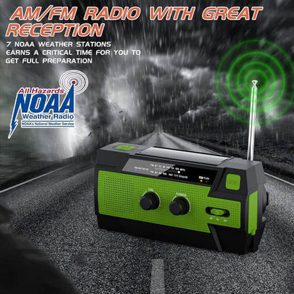 5 in 1 Emergency Solar Radio