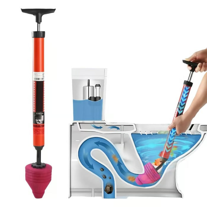 High Pressure Toilet Unblock a Shot