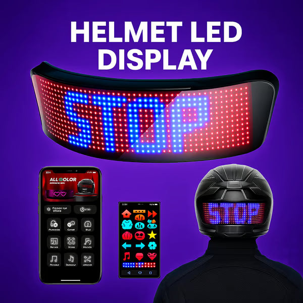 APP Display Helmet🏍️🆒