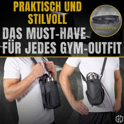 Fitness portable bag with magnet