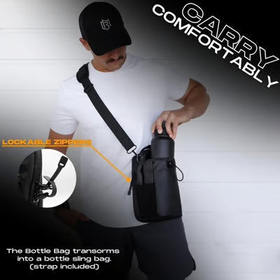 Fitness portable bag with magnet