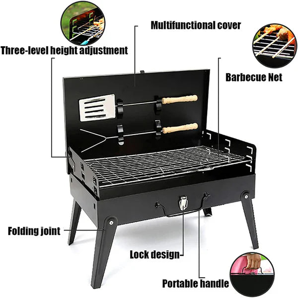 Mini Foldable Charcoal Grill