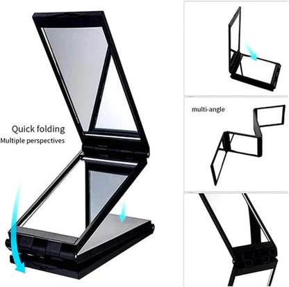🔥Multi Angle Folding Mirror for Self Haircutting - Head Back View Available🔥