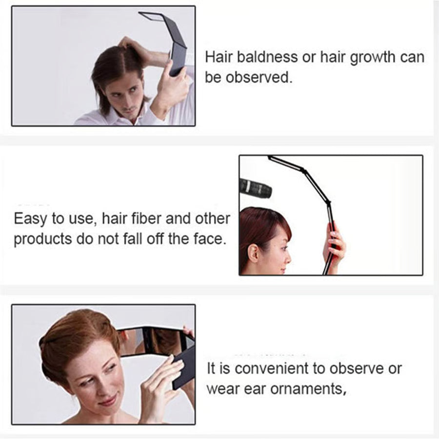 🔥Multi Angle Folding Mirror for Self Haircutting - Head Back View Available🔥