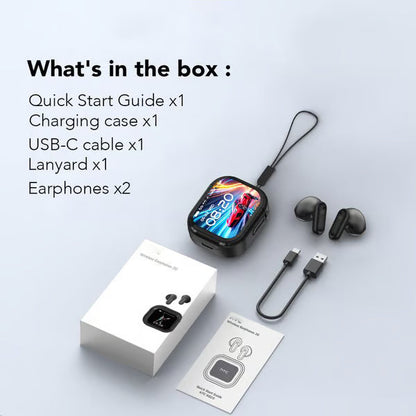 NE20 LED Display Translation Wireless Waterproof Earphones - Bluetooth 6.0