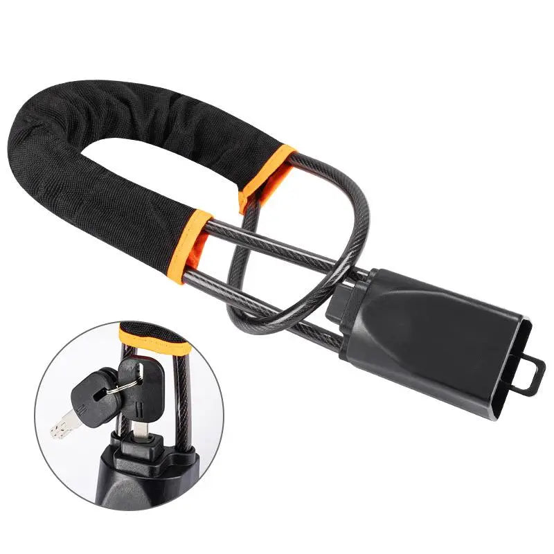 Steering Wheel Lock Seat Belt Universal Anti Theft Car Device Prevention