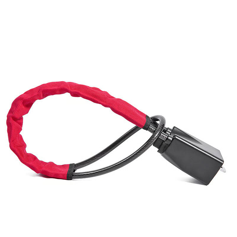 Steering Wheel Lock Seat Belt Universal Anti Theft Car Device Prevention