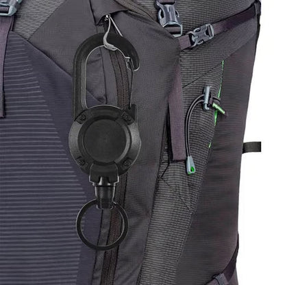 🔥Summer Hot Sale Promotion-49% OFF⏰-Outdoor Automatic Retractable Wire Rope Luya Tactical Keychain