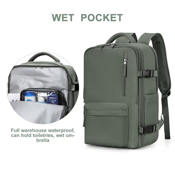 ⏰Last Day Promotion 48% OFF ⏰Women Large Travel Backpack Waterproof Hiking Rucksack